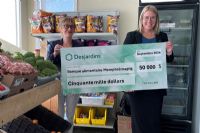 Un don de 50 000 $ de Desjardins pour soutenir l’agrandissement de la Banque Alimentaire Memphrémagog